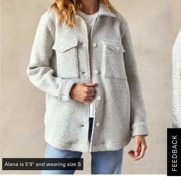 NWT Outerknown Woolaroo Shirt Jacket